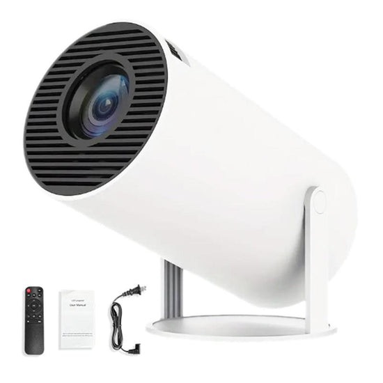 XBJ Portable Mini Projector , 2025 Upgraded Mini Projectors , Support 4K Decoding 1080P Home Theater Video , Compatible with Birthday Gift Creative Screen Digital