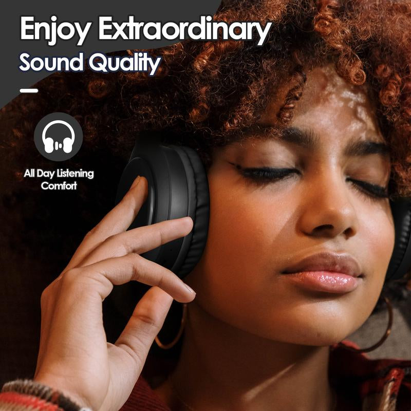 Siindoo wired and wireless mode headphones for versatile listening