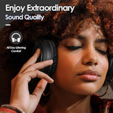 Siindoo wired and wireless mode headphones for versatile listening