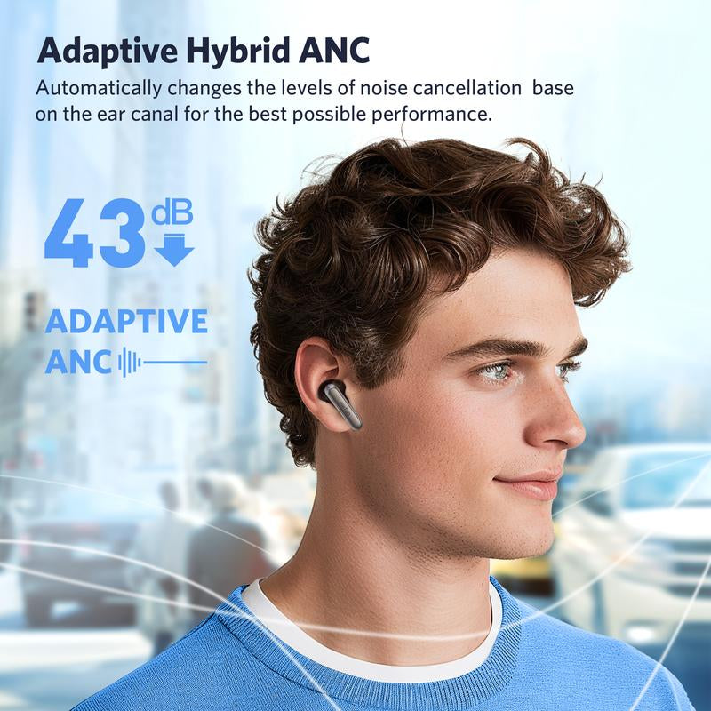 EarFun Air 2 NC Over-Ear Wireless Headphones – Active Noise Cancelling