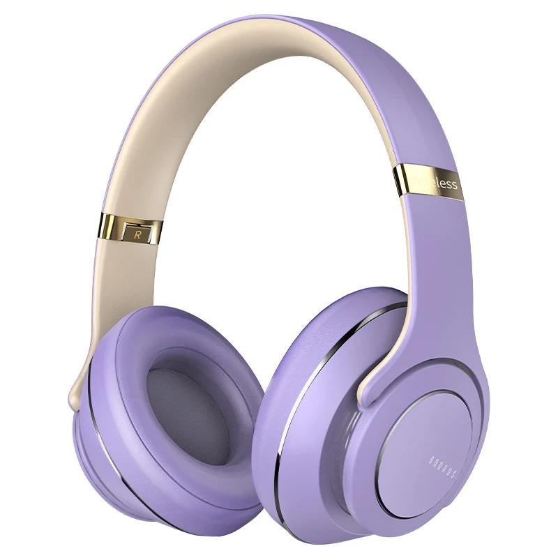 DOQAUS 2-in-1 Bluetooth Over-Ear Headphones – 90H Playtime & Built-In Speaker Mode