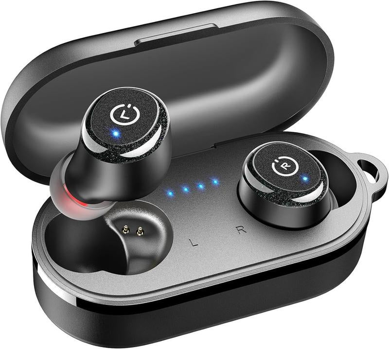 TOZO T10 Ergonomic Edition Wireless Earbuds Bluetooth 5.3 – App‑Customizable EQ, 55 h Battery, IPX8 Waterproof