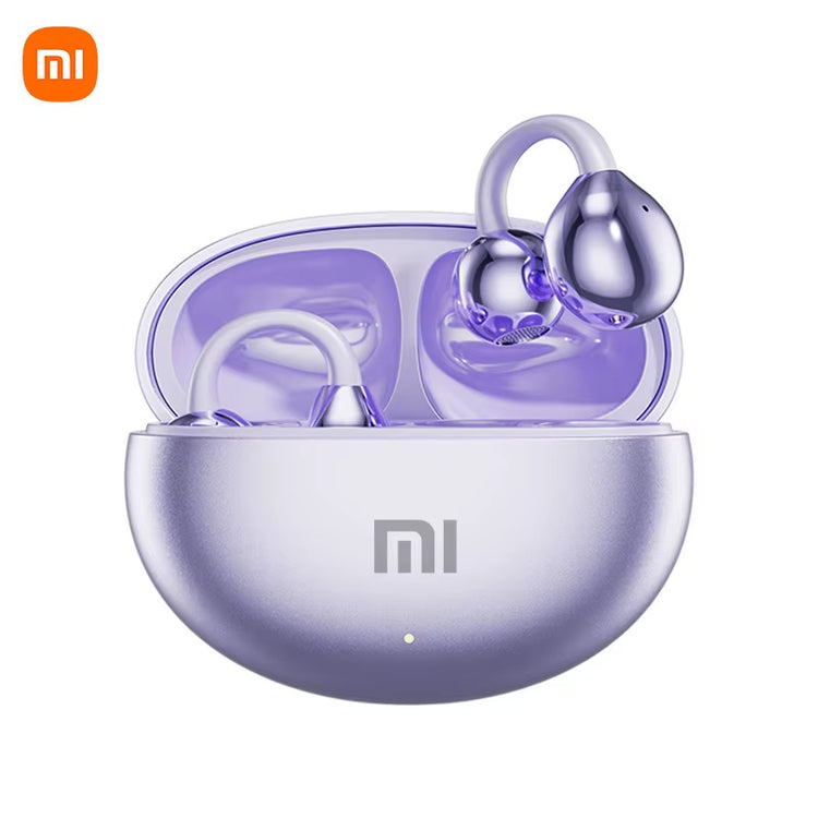 XIAOMI Mijia Wireless Earphone Open Ear M91 Ear Clip ENC Headset Bluetooth 5.4 HD Call Touch Control Headphone for Android Ios