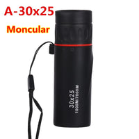 900X25 50000M Zoom Telescope Professional BAK4 HD Powerful Binoculars Long Range Portable Monocular or Camping Tourism Outdoor