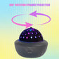 Galaxy Projector Night Light with 360° rotation and dynamic star projection features for mesmerizing room ambiance.