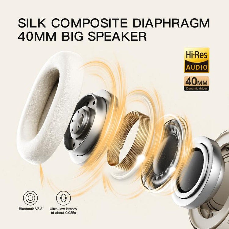 Comfortable over-ear headphones IKF Solo for long wear