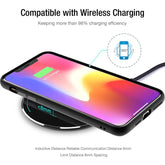 TOZO W1 Wireless Charger, 10W Qi-Certified Fast Charging Pad Electronic Smartphone Cellphone Mobile Fathersdaygift