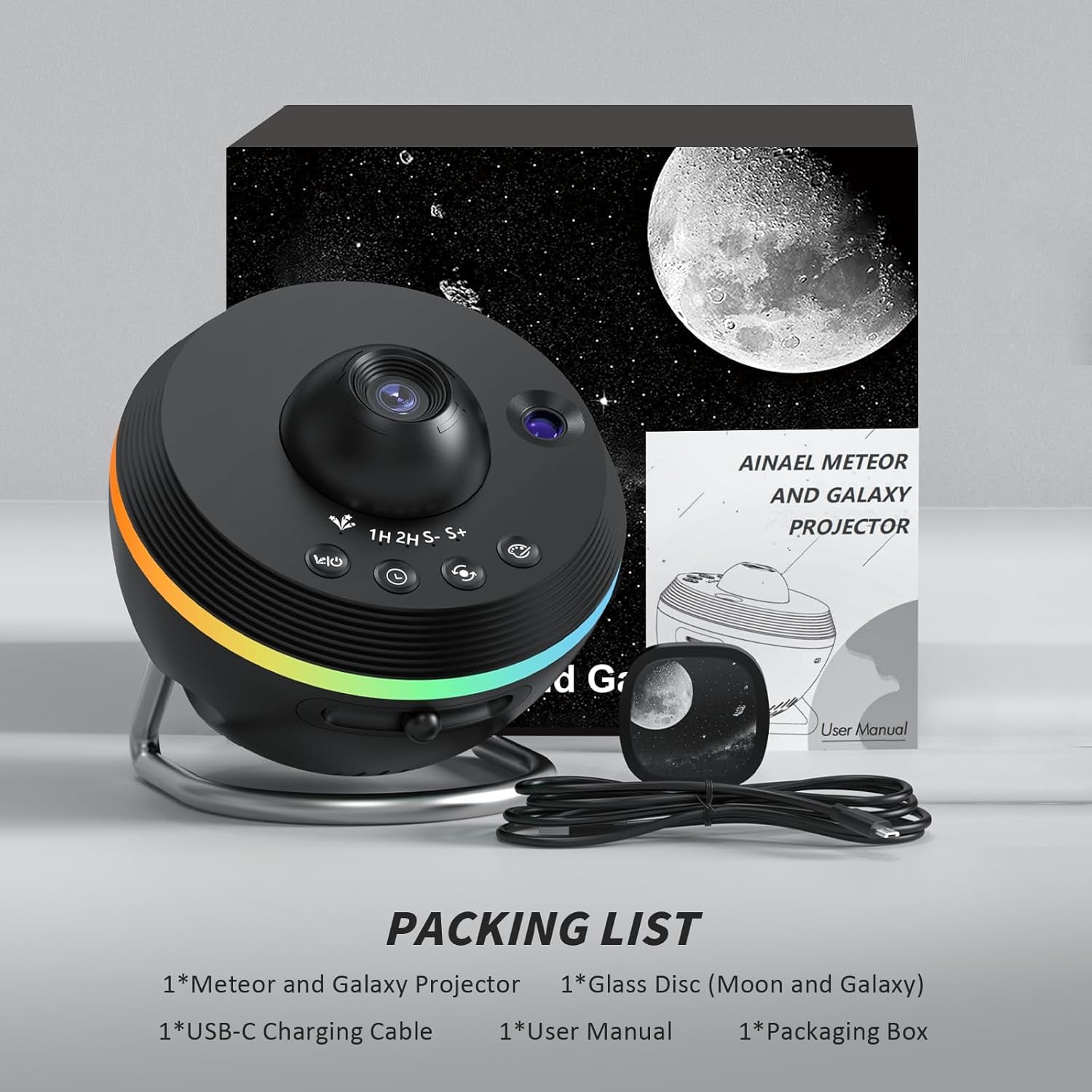 planetarium style galaxy projector ceiling stars