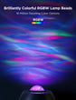 aurora wave led nebula projector bedroom lighting