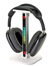 Headphone Stand, Headset Holder, Suitable for Over-Ear Headphones, Gaming Accessories, Tabletop Setup. (White) Aluminum Alloy