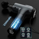 Muscle Deep Tissue Massage Gun,Massagers Neck and Shoulder,With 30 Speed Levels 9 Massage Head,Neck Massager,Couple/Family Gift,Comfort,Relaxing,Gifts for Fathers Day,Grey