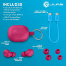 JLab JBuds Lux ANC headphones hybrid ANC feature
