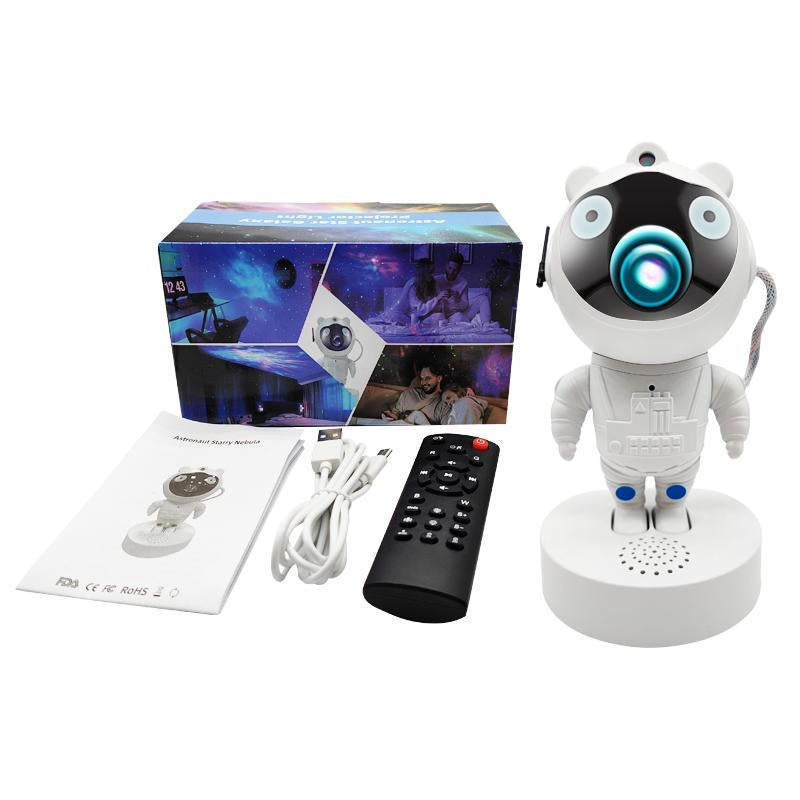 Astronaut Galaxy Projector with Timer and Remote, Nebula Ceiling LED Lamp with Bluetooth Speaker Best Gift for Kids Room Decor Aesthetic Birthdays