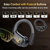 Original  HD65 TWS Bluetooth V5.4 Headphones Wireless LED Digital Display Earphones Noise Reduction Waterproof Headset New