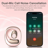 ZIHNIC S09 Wireless OWS Headphones，Bluetooth Open Ear Earphones with Minc，Long Battery Life，Wireless Earbuds Headset Portable Earbuds