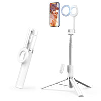 Magnetic Selfie Stick Tripod for Iphone and Android, 64" Phone Tripod Compatible with Magsafe, Fit for Iphone 12/13/14/15/16 Series, Magsafe Case and Other Phones with Metal Ring