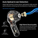 TOZO NC2 Hybrid Active Noise Cancelling Wireless Earbuds Mini Headphones Audio Waterproof In-Ear Earphone Fathersdaygift Headset Electronic