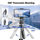 67" Phone Tripod Selfie Stick with Remote,Portable Extendable Aluminum Selfie Stick Phone Stand Compatible with Cell Phone/Camera/Ring Light/Dji/Gopro