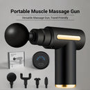 Electric Massage Machine, Including 4 Counts Replacement Heads, Portable Handheld Comfort Muscle Massage Gun, Valentine'S Day Gift, Massagers for Back, Massage Gun Neck Massagers
