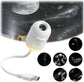 Galaxy Projector for Bedroom, HD Planetarium Star Projector with 6 Interchangeable Discs, Adjustable Focus Night Light for Kids Room Decor, Portable USB Galaxy Light for Sleep & Relaxation