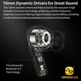 TOZO T20 Wireless Earbuds Bluetooth Headphones 48.5 Hrs Playtime with LED Digital Display Audio Earphones Noise Electronic Headset Charging Chargeable Mini Headphones In-Ear Earphone Fathersdaygift