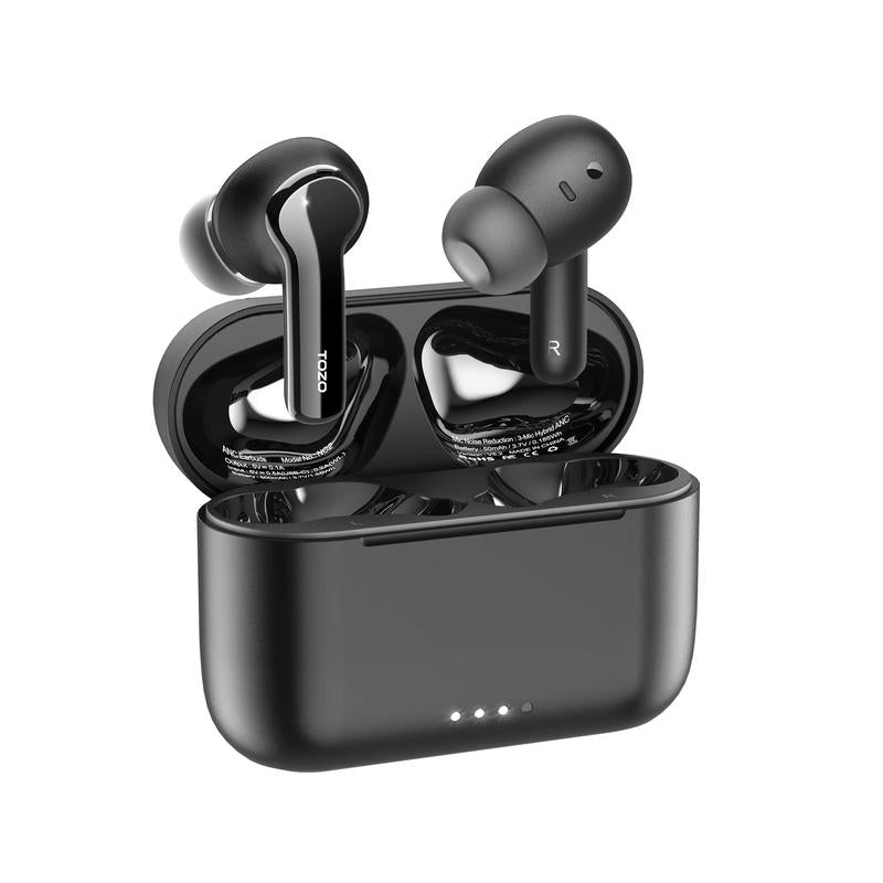 TOZO NC2 Hybrid Active Noise Cancelling Wireless Earbuds – IPX6 Waterproof, Bluetooth 5.3