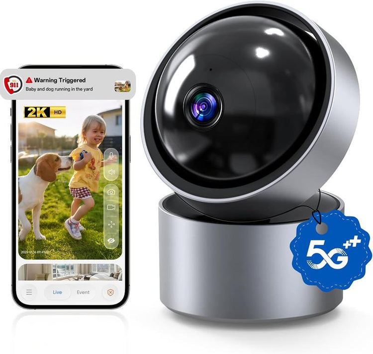 2K HD smart home security camera