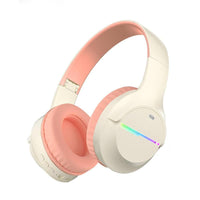 [Freeship] Christmas Gift, Wireless On-Ear Headphones, Stereo Headphones with Microphone, Immersive Bass, Foldable Design,Usb-C Charging Port, FM Radio, SD/TF, Sports & Gaming Headphones