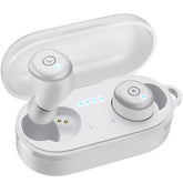 TOZO T10 (Ergonomic Edition) Wireless Earbuds Bluetooth 5.3 Headphones, App Customize EQ, Ergonomic Design, 55H Playtime, Wireless Charging Case, IPX8 Waterproof Sound In-Ear Headset, 2024 New Version Fathersdaygift