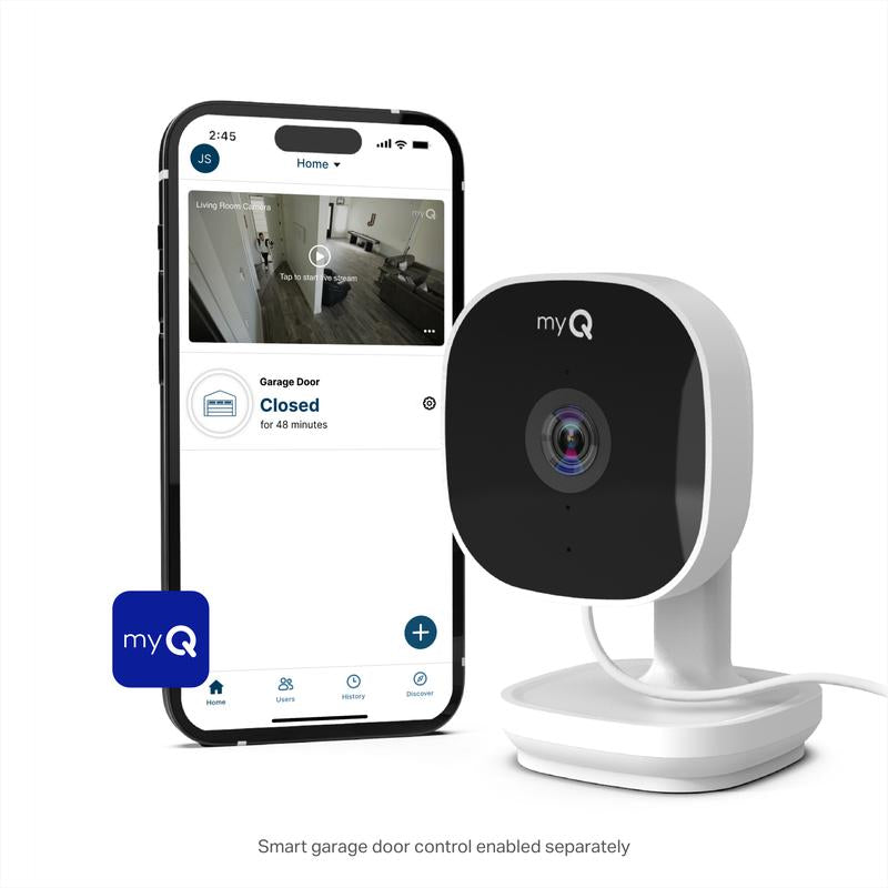 MyQ Indoor Security Camera 1080P HD