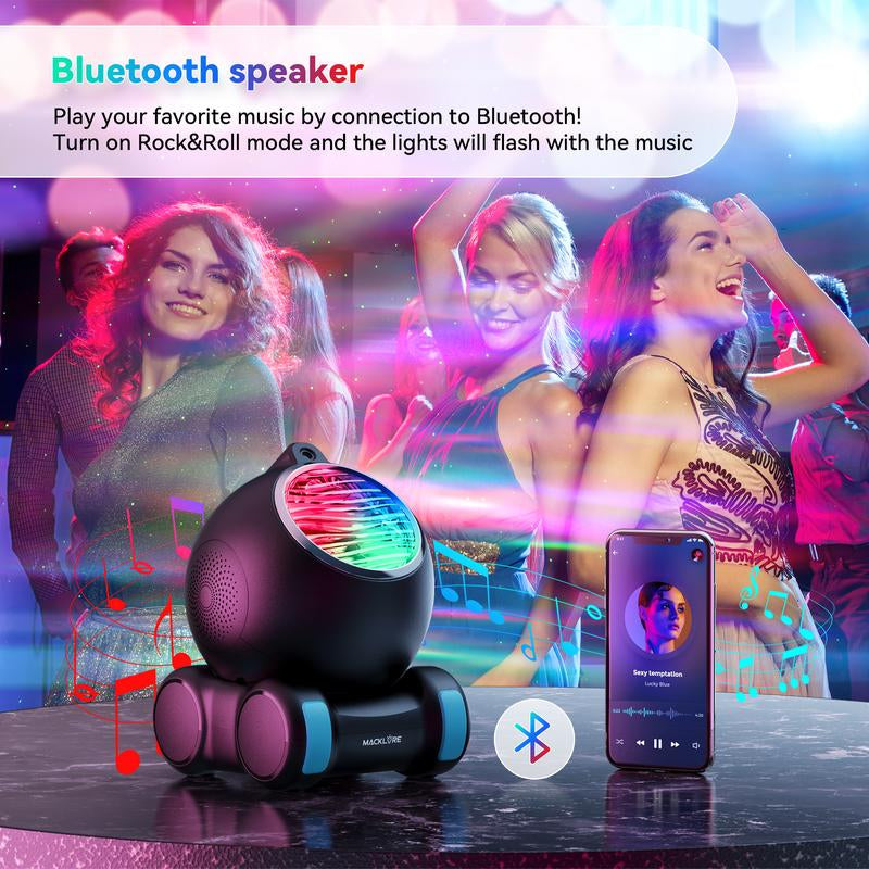 Galaxy Projector, Star Projector for Bedroom, Night Lights for Kids Room with White Noise, Bluetooth Speaker, Timer and Remote, Room Decor, Gifts for Kids, Adults, Birthday,Audio,Space,Starry