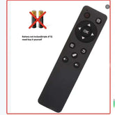 Astronaut Galaxy Projector remote control with battery reminder for use.