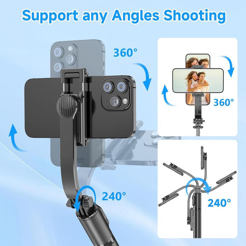40'' Extendable Selfie Stick Tripod with Wireless Remote Tripod Stand, Portable, Lightweight, Compatible with Iphone 15 14 13 12 Pro Xs Max X 8Plus, Samsung Smartphone and More