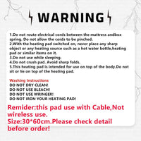 Multifunctional Heating Pad, 9-Level Temperature Adjustment 4-Level Timing Heating Pad, Body Waist Shoulder Heating Hot Compress Pad for Women & Men, Body Care Products, Massagers, Heating Pad