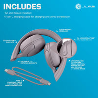 JLab JBuds Lux ANC ear cushions closeup
