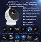 Meteor Star Projector Galaxy Night Light with BT speaker and dynamic meteor effects for bedroom ambiance.