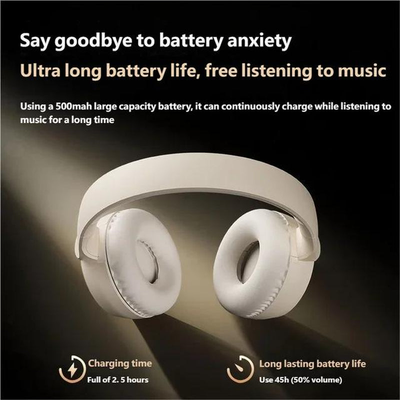 Wireless headphones for music lovers featuring ultra long battery life and free listening to music.