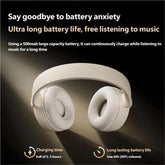Wireless headphones for music lovers featuring ultra long battery life and free listening to music.