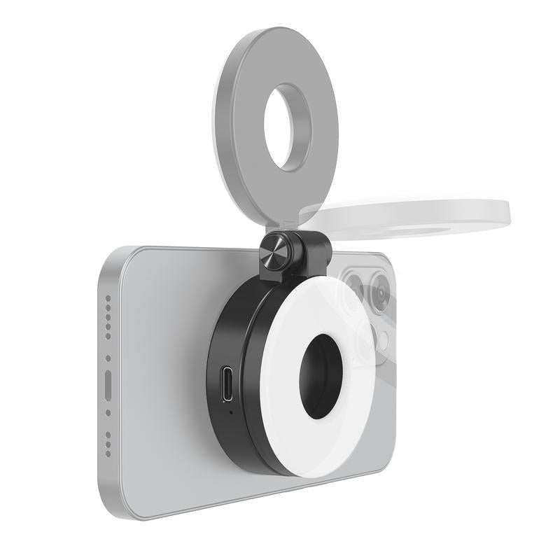 Magnetic Selfie Stick Tripod for Iphone and Android, 64" Phone Tripod Compatible with Magsafe, Fit for Iphone 12/13/14/15/16 Series, Magsafe Case and Other Phones with Metal Ring