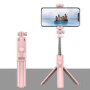 Portable Telescopic Selfie Stick Tripod with Remote Control, Bluetooth-Compatible Selfie Tripod Stand, Universal Extensible Wireless Selfie Tripod, Smartphone Cellphone Selfie Tripod for Recording, Travel Tripod