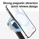 【Dealsforyoudays】Telesin Magnetic Selfie Stick Tripod with Bluetooth Remote Control, 27" Extendable Phone Stand Tripod for Magsafe for Iphone 15 14 13 12 Pro Max Series, All Android Phones with Magnetic Functionality