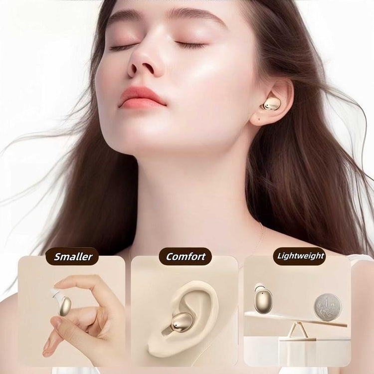 Invisible Sleep Wireless Earphone,True Sleeping Earphone Headphones, High-Fidelity Powerful Stereo Sound Quality, Waterproof Noise Reduction,Go Popear Buds Sleep Mini Earbuds,Teenage Girl Gift,Bluetooth 54 Earbuds, Glam Gadgets, Headset with Charging Case