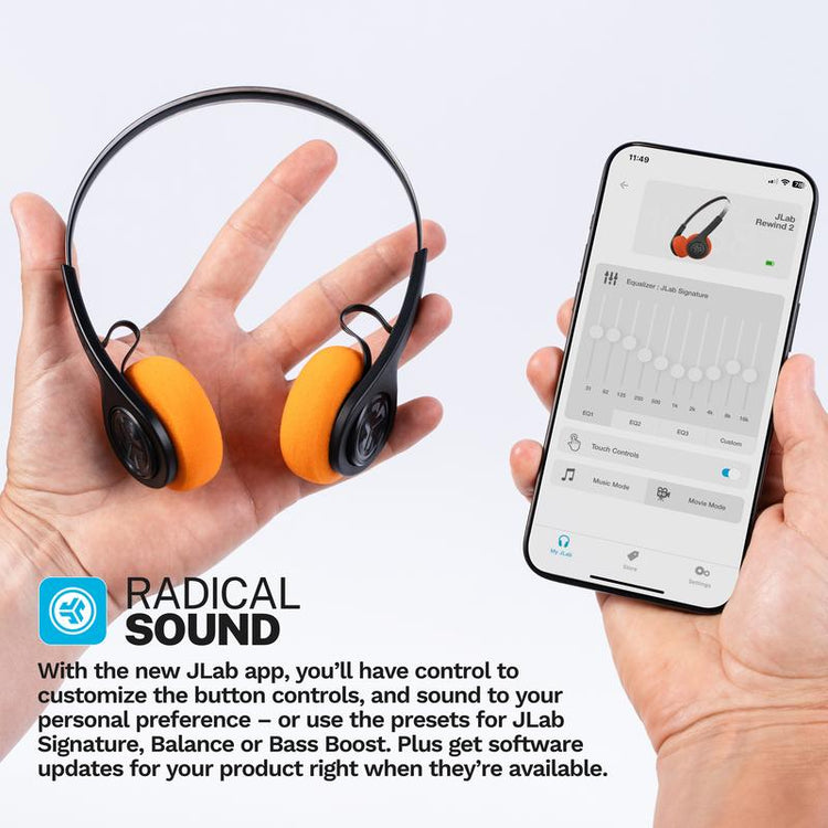 Portable nostalgic Bluetooth headphones with mic