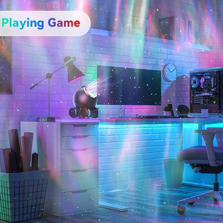 Galaxy Projector, Star Projector for Bedroom, Night Lights for Kids Room with White Noise, Bluetooth Speaker, Timer and Remote, Room Decor, Gifts for Kids, Adults, Birthday,Audio,Space,Starry