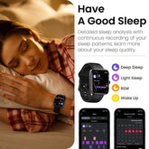 TOZO S3 Smart Watch (Answer/Make Call) Bluetooth Fitness Tracker with Heart Rate, Sleep Monitor Fathersdaygift Wristwatch Wearable Smartphone