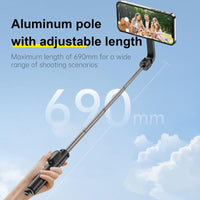 【Dealsforyoudays】Telesin Magnetic Selfie Stick Tripod with Bluetooth Remote Control, 27" Extendable Phone Stand Tripod for Magsafe for Iphone 15 14 13 12 Pro Max Series, All Android Phones with Magnetic Functionality