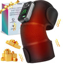 Heated Vibration Knee Massager Intelligent Knee Shoulder Pad Hot Compress USB Charging Pad, New Year & Winter Gift, Christmas Gift, Stocking Fillers, Massagers