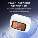 Smart Display Earbuds Case | Bluetooth 5.3 Wireless Noise-Canceling Earbuds | Perfect Gift-Ready High Quality Headphones Audio Headphones Bluetooth Noisecancellingheadphones