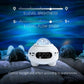 Galaxy Aurora Projector Light | App-Controlled Rechargeable Star Nebula Projector, Cordless Design, 33 Effects, Bluetooth Speaker & White Noise