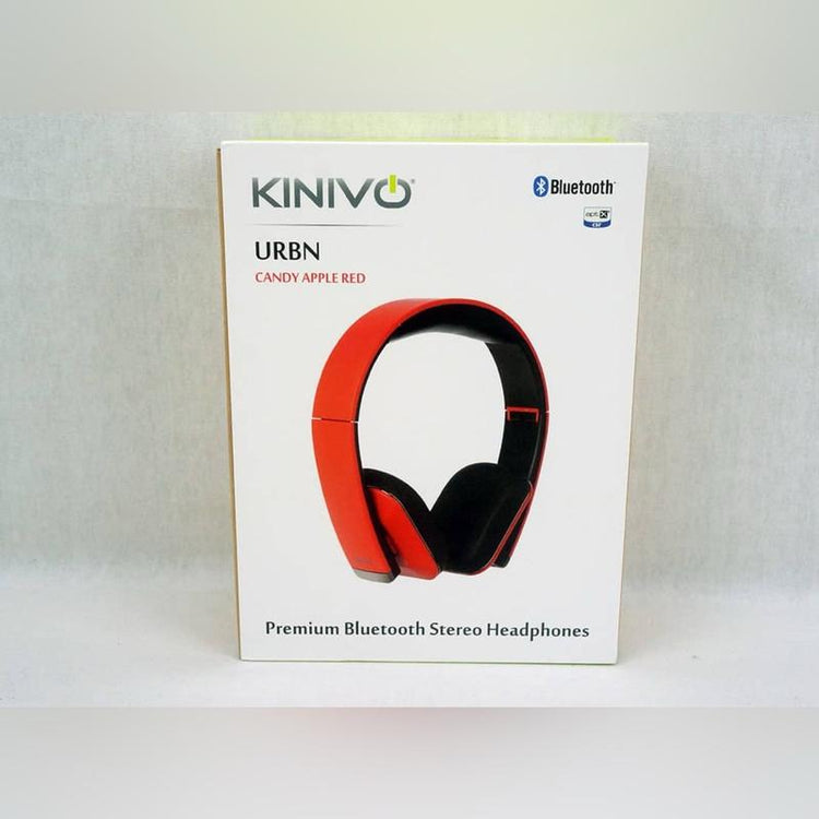 Portable Kinivo URBN Bluetooth headset for travel